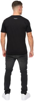 crosshatch Heren Jamstate T-Shirt (Zwart) - XL