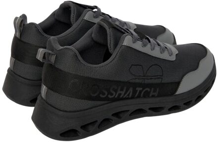 crosshatch Heren Jesmond Sneakers (Grijs/Wit) - EU 42 / UK 8