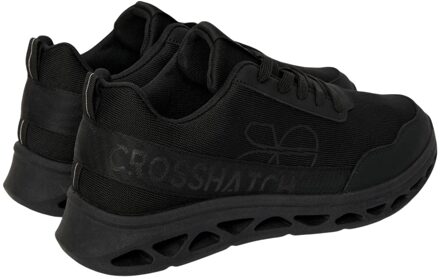 crosshatch Heren Jesmond Sneakers (Zwart)