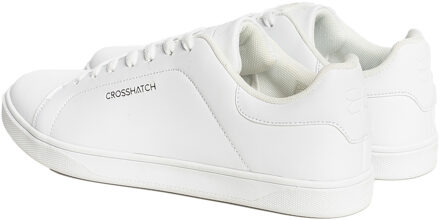 crosshatch Heren Judas Trainers (Wit)