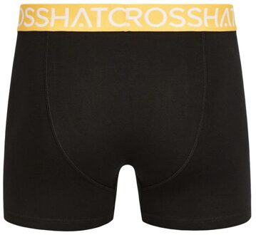 crosshatch Heren Kamzon Boxershorts (Set van 2) (Geel)
