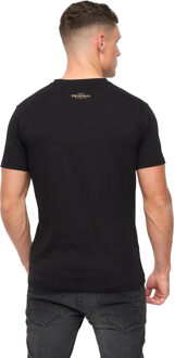 crosshatch Heren Kratmoss T-Shirt (Zwart) - maat L