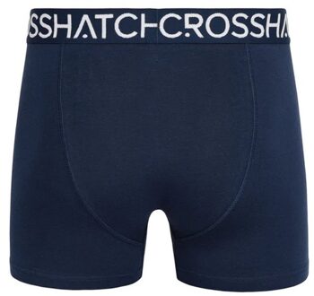 crosshatch Heren Lynol Boxershorts (Pack of 3) (Rood)
