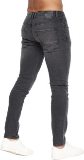 crosshatch Heren Malcolm Slim Jeans (Donker houtskool) - 38W/32L
