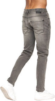 crosshatch Heren Malcolm Slim Jeans (Lichtgrijze wassing) Lichtgrijs - 38W/32L