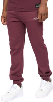 crosshatch Heren Mappedout T-shirt & Joggingbroek Set (Rum Rozijn) Paars - L