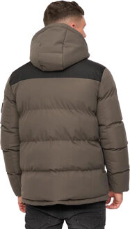 crosshatch Heren Menray Jas (Olijf) - maat 2XL