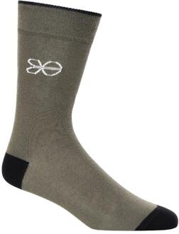 crosshatch Heren Milato Crew Sokken (Set van 5) (Veelkleurig) Groen - EU 39 - 45