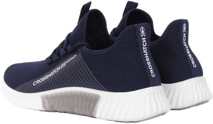 crosshatch Heren Nimbus Trainers (Marine) Navy - EU 46 / UK 11