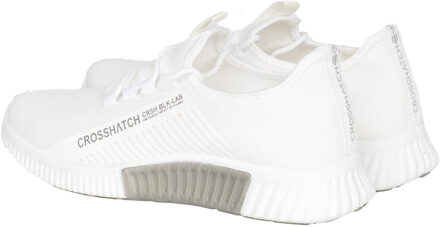 crosshatch Heren Nimbus Trainers (Wit)
