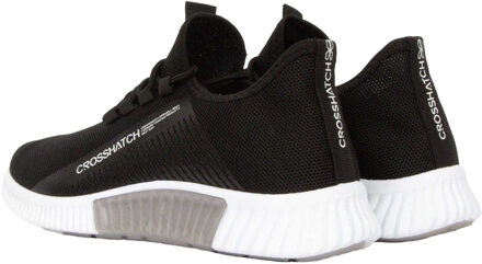 crosshatch Heren Nimbus Trainers (Zwart) - EU 44.5 / UK 10