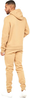 crosshatch Heren Noma trainingspak (Linnengoed) Bruin
