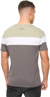 crosshatch Heren Pattermay T-Shirt (Licht Olijf) - maat L