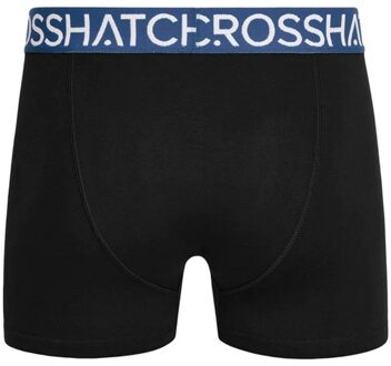 crosshatch Heren Payso Boxershorts (Pack of 3) (Teal) Groenblauw