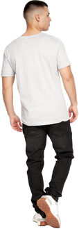 crosshatch Heren Pentan T-Shirt (Set van 2) (Blauw/Grijs) - maat L