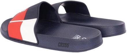crosshatch Heren Rentrays Sliders (Rood/Zwaar) Blauw en rood - EU 39/ UK 6