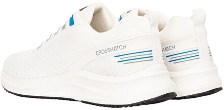 crosshatch Heren Rivas Sportschoenen (Wit)