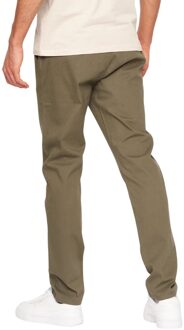 crosshatch Heren Roysden Chinos (Khaki) Kaki - 40W/30L