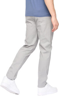 crosshatch Heren Roysden Chinos (Lichtgrijs) - 32 Lang