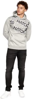 crosshatch Heren Shardo Hoodie (Set van 2) (Marine / Grijze Mars) Grijs