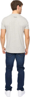 crosshatch Heren Shoptown T-shirt (Grijs Marl)
