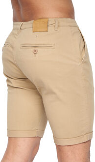 crosshatch Heren Sinwood Chino Shorts (Zand)