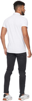 crosshatch Heren Sullivan Polo Shirt (Wit) - maat L