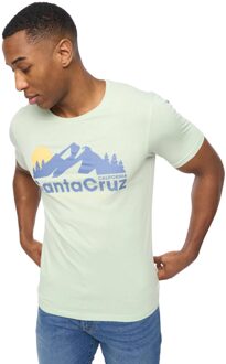 crosshatch Heren Sumertons Assorted Designs T-Shirt (Pack van 5) (Multikleur) Groen