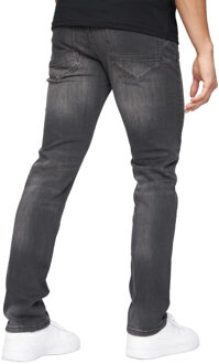 crosshatch Heren Svelte Stretch Jeans (Gewassen grijs) Houtskool - 36 Kort