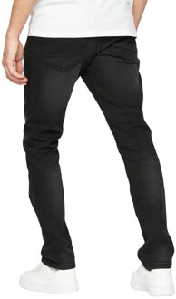 crosshatch Heren Svelte Stretch Jeans (Gewassen Zwart) - 36 Normaal