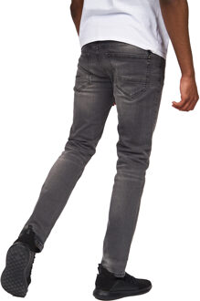crosshatch Heren Svelte Stretch Jeans (Grijs wasgoed) Donkergrijs