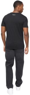 crosshatch Heren Traptons T-shirt (Zwart)