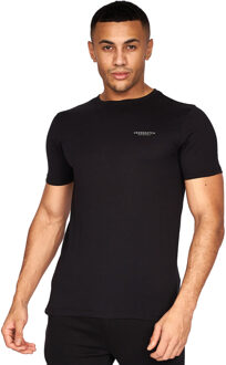 crosshatch Heren Traymax T-shirt (pak van 5) (Blauw/Rood/Zwart/Geel/Wit) - S