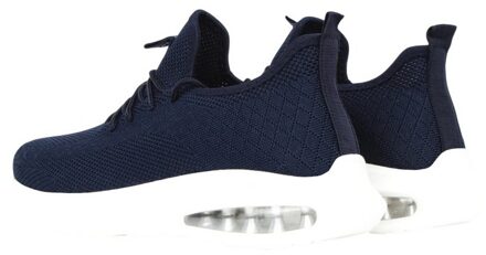 crosshatch Heren Trevel Trainers (Marine) Navy