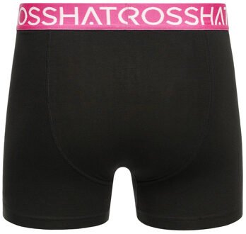 crosshatch Heren Trioglow Boxershorts (Set van 3) (Zwart)