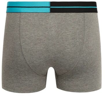 crosshatch Heren Typan Boxershorts (Pack of 3) (Teal) - maat L Groenblauw
