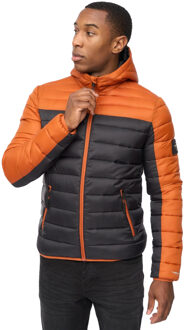 crosshatch Heren Velopment Jas (Verbrand Oranje)