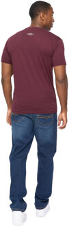 crosshatch Heren Vintage T-shirt (Raisin Paars) - L