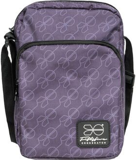 crosshatch Heren Westernby Mini Schoudertas (Zwart)