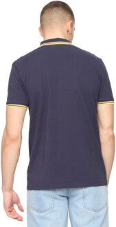 crosshatch Mannen Changra Polo Shirt (Blauwe Nachten) Navy