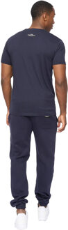 crosshatch Mannen Jamals T-shirt (Navy)