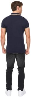 crosshatch Mannen Mackerby Polo Shirt (Marineblauw) - maat S Navy
