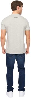 crosshatch Mannen Moules T-shirt (Grijs Gemêleerd)