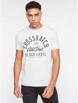 crosshatch Men's Crosshatch 5 Pack of Luckmoore Printed T-Shirts in Multi colour Veelkleurig