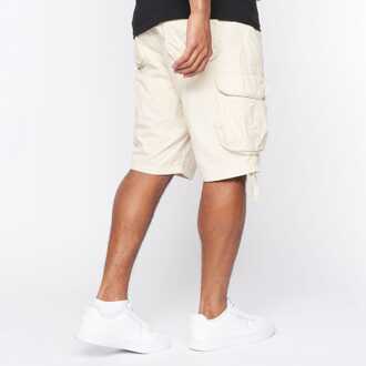 crosshatch Men's Crosshatch Jamstar Cargo Shorts in Stone Steen - 30 inch