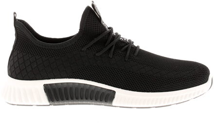 crosshatch rideout heren sneakers zwart - EU 42 / UK 8