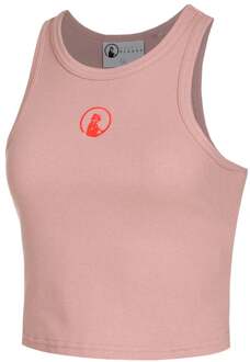 Crossroad Ribbed Tanktop Dames oud roze - XL,XXL