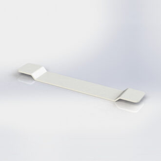 Crosstone by Arcqua Solid Surface badbrug 75x20cm mat wit BBR113232 Wit mat