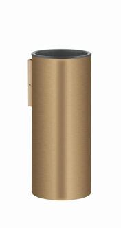 Crosswater 3ONE6 Bekerhouder - 7.4x7.4x14.7cm - geborsteld messing TS003SF Messing geborsteld gecoat (goud)