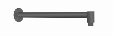 Crosswater 3ONE6 Wandarm - 35cm - rond - slate (gunmetal) TS684ST Slate (Antraciet)
